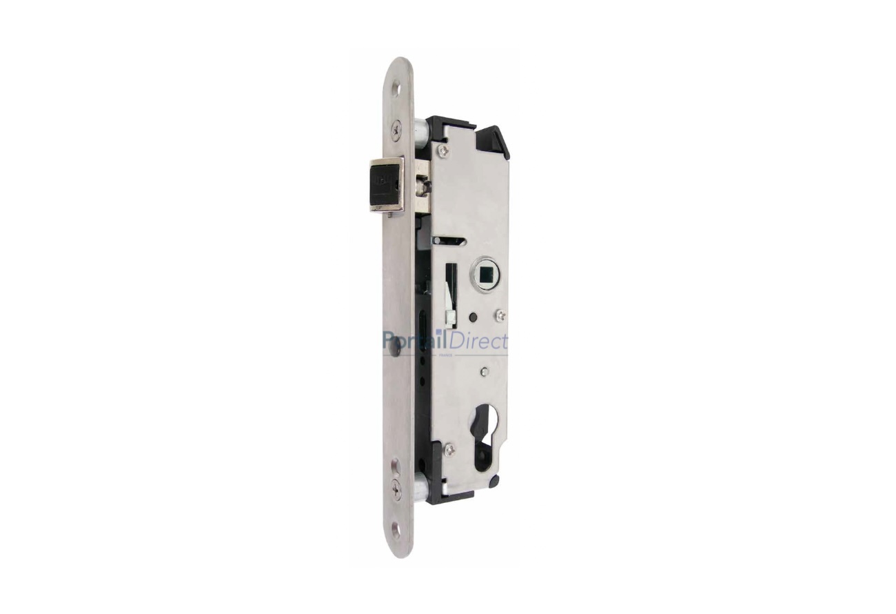 Serrure Portail Battant encastrable reversible