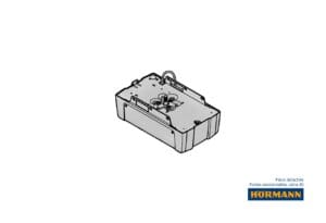 Supramatic E Hörmann, moteur porte de garage sectionnelle, série 40