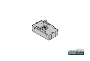 Supramatic Hörmann P, moteur porte de garage sectionnelle, série 40
